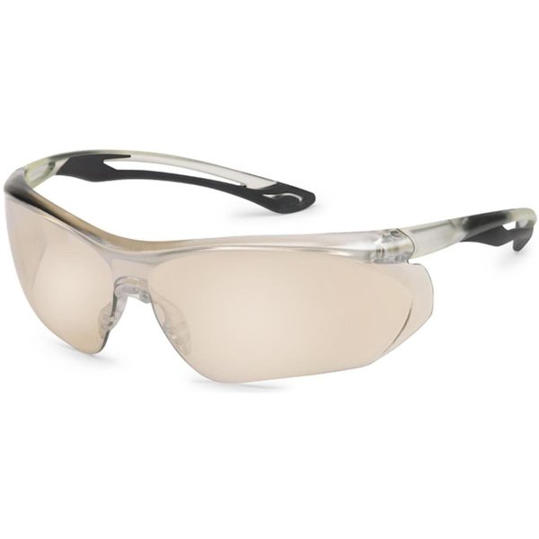 Gateway Safety Clear In  Out  Black Flex Parallax Safety Glasses 280308701